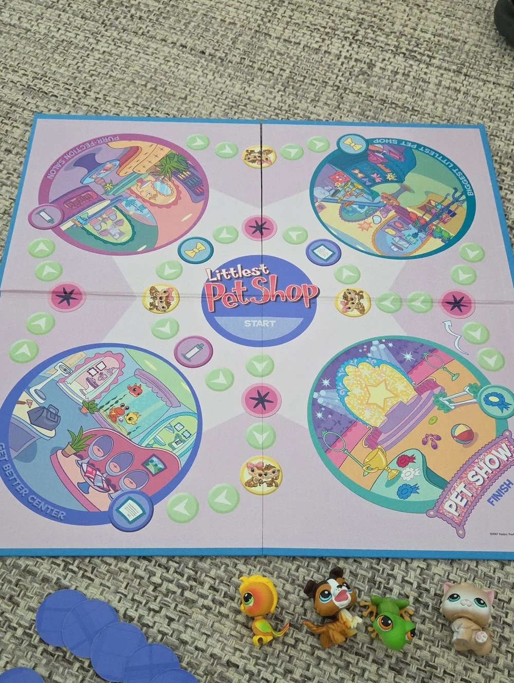 2007 Littlest Pet Shop Game - Pre Owned